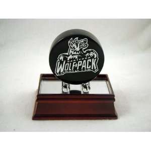  Hartford Wolf Pack Logo Solid Marble Puck Sports 