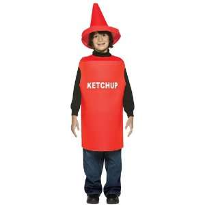  Childs Ketchup Bottle Costume Size 7 10 Toys & Games