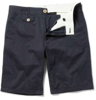    Clothing  Shorts  Casual  Slim Fit Cotton Twill Shorts