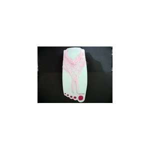  Fishnet sock pair (light pink) 