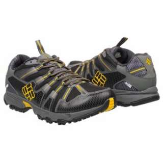 Mens Columbia Talus Ridge Outdry Black/Spectra Yellow Shoes 