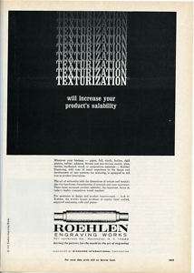 1967 Roehlen Engraving Works Advertisement Asbestos Ad  