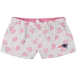    New England Patriots Womens Pink Essence Shorts