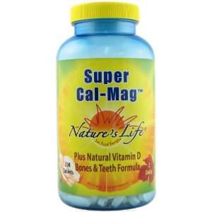  Natures Life   Super Cal Mag, 250 tablets Health 