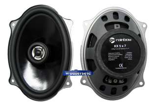 KX 5X7   RAINBOW KX 5 X 7 COAXIAL SPEAKERS (PAIRED)