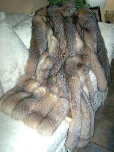 Full Length Crystal Fox SAM BIFANO DALLAS Fur Coat SM  