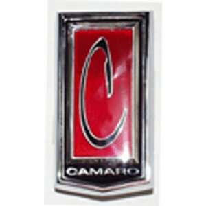  71 74 CAMARO FRONT HEADER PANEL EMBLEM: Automotive