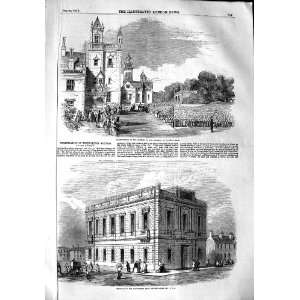  1851 MANCHESTER FREE LIBRARY QUEEN WORSLEY HALL: Home 