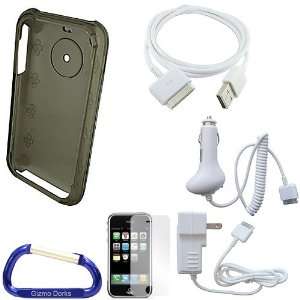   3G/3GS Cell Phone, USB Data Sync Cable, Car Charger, Wall/Travel