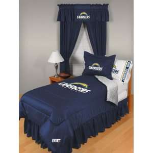 San Diego Chargers NFL Locker Room Collection Complete Bedding Set 