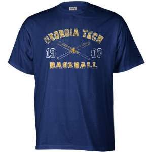  Georgia Tech Yellow Jackets Legacy Baseball T Shirt 