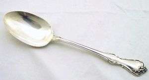   Barton ROSE CASCADE Sterling Silver Serving Spoon   8 5/8, 84.3 grams