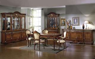 Luxus Doppelbett Blattgold Möbel Italia Klassik Barock Rokoko Royal 