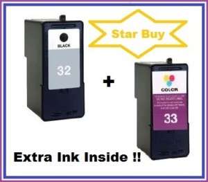 Black + Colour Ink Cartridges, Use In Lexmark P4300  