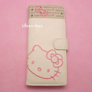 Hello Kitty Geldbörse Brieftasche Portemonnaie Weiß  