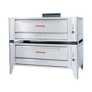  Blodgett 1060 Double Gas Pizza Oven 60 Wide Baking 