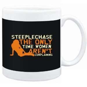  Mug Black  Steeplechase  THE ONLY TIME WOMEN ARENÂ´T 