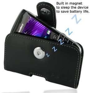    PDair P01 Black Leather Case for BlackBerry Bold 9790 Electronics