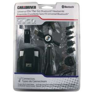  Car and Driver On the Go Bluetooth Headset Kit   Retail 