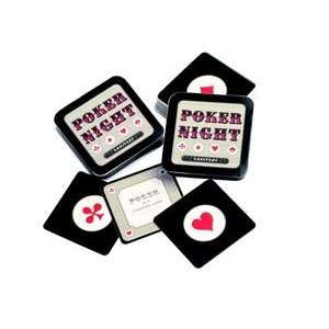  Poker Night Coasters