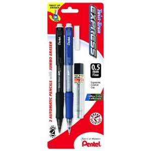  Pentel Twist Erase EXPRESS Automatic Pencil with Lead and 