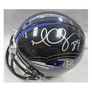  Mark Clayton Autographed / Signed Baltimore Ravens Mini Helmet 