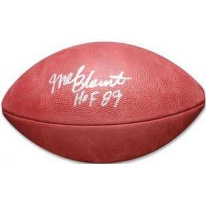   Mel Blount Signed Official NFL Football   HOF 89 Sports Collectibles