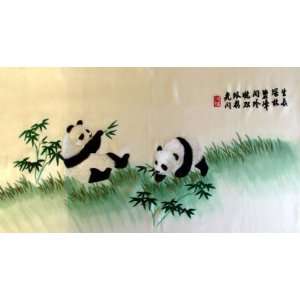  Chinese Hunan Silk Embroidery Panda: Everything Else