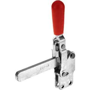 De Sta Co Vertical Hold Down Clamp, Vert. Handle, Solid bar, Straight 