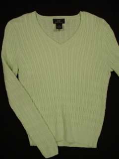 BROOKS BROTHERS 346 Light Cable Knit Sweater (X Small)  
