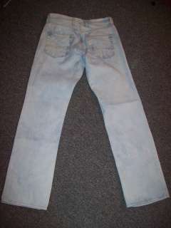 Arizona Mens Slim Straight Jeans Sz 30x32 NWT Whitewash  