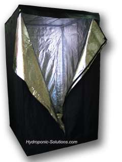 non toxic totally light tight mylar reflective material on the inside 