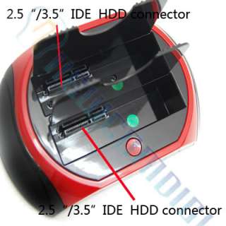 USB 3.0 HDD Hard Drive Dock Docking Station DUAL 2.5 3.5 SATA