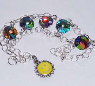 HANDCRAFTED BRACELET MADE WITH A LUCKY BRAND CHARM  