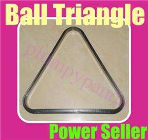 Plastic Snooker Pool Triangle 15 Ball Rack + FREE GLOVE  