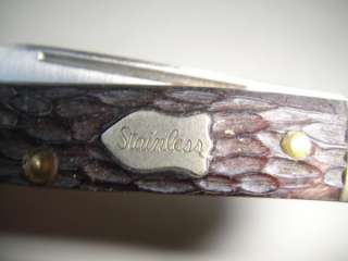 Vintage SCHRADE KNIFE COMPANY Rare Old Pocket Knife  