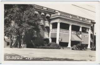 PZrp Romney WV New Century Hotel 1942 RPPC Postcard  