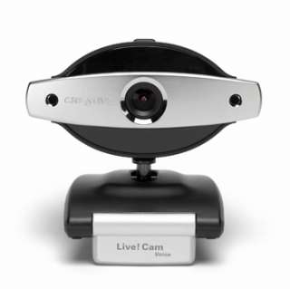 Creative Live Cam Voice USB Webcam schwarz silber  