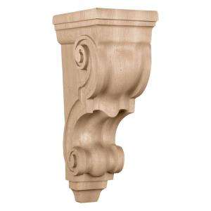 Ekena 5 In. X 6 3/4 In. X 14 In. Cherry Large Traditional Corbel 