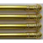    30 In. Brass Plated Stair Rod, Pack of 4  