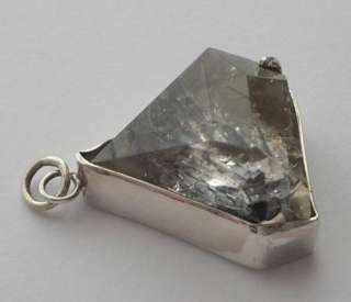   Quartz pendant designed by Guy Funnell of Bright Moon Crystals