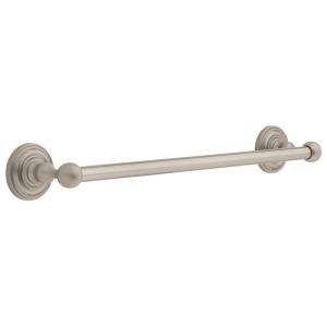 Delta Greenwich 18 in. Towel Bar in Satin Nickel 138268 at The Home 