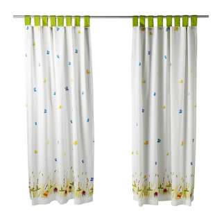 TORVA FJÄRIL Pair of curtains, multicolour Length 175 cm Width 120 