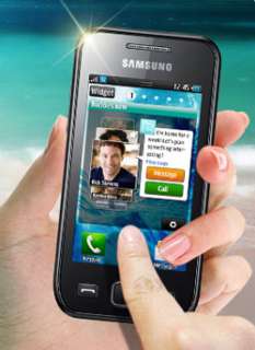 Samsung Wave 525 S5250 Smartphone 3,2 Zoll schwarz: .de 