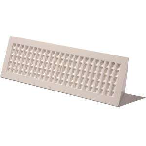 in. x 18 in. Plastic Baseboard Register PL18BB WH 