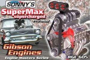 RGE605 Sonnys SuperMax Supercharged Pro Mod Drag Engin  