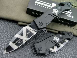 Stainless Steel Saber Semiautomatic Tactical knife 31  