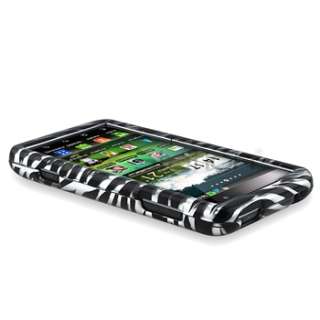   Zebra Snap On Hard Case For LG Thrill 4G P925 optimus 3D P920  