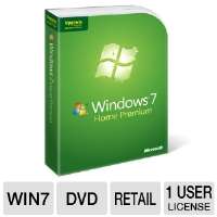Microsoft Windows 7 Home Premium Operating System Software   UPGRADE 