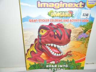   Price Imaginext Dinosaurs Coloring Activity Book 9780766626560  